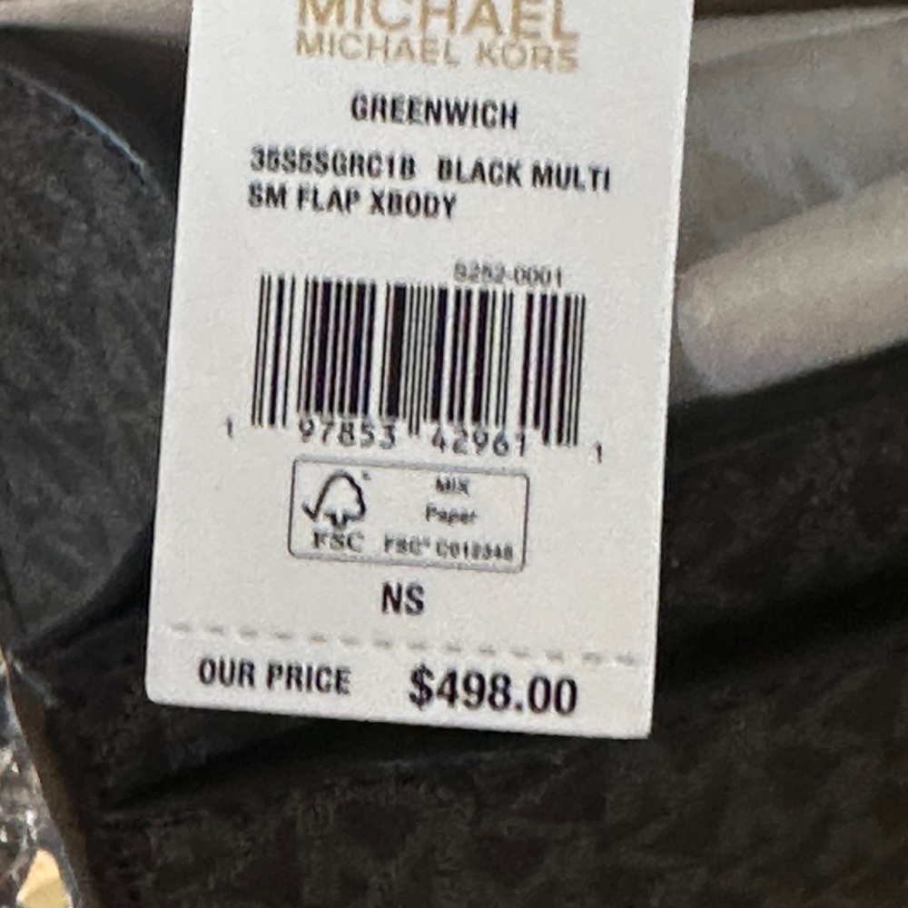 NWT - Michael Kors Greenwich Small Convertible Crossbody. Retail $498.00 - Picture 4 of 4